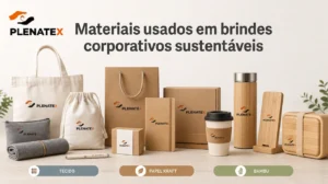 brindes corporativos sustentáveis Plenatex